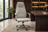 Executive Leather Office Chair – Luxury High Back with Headrest – CH505A