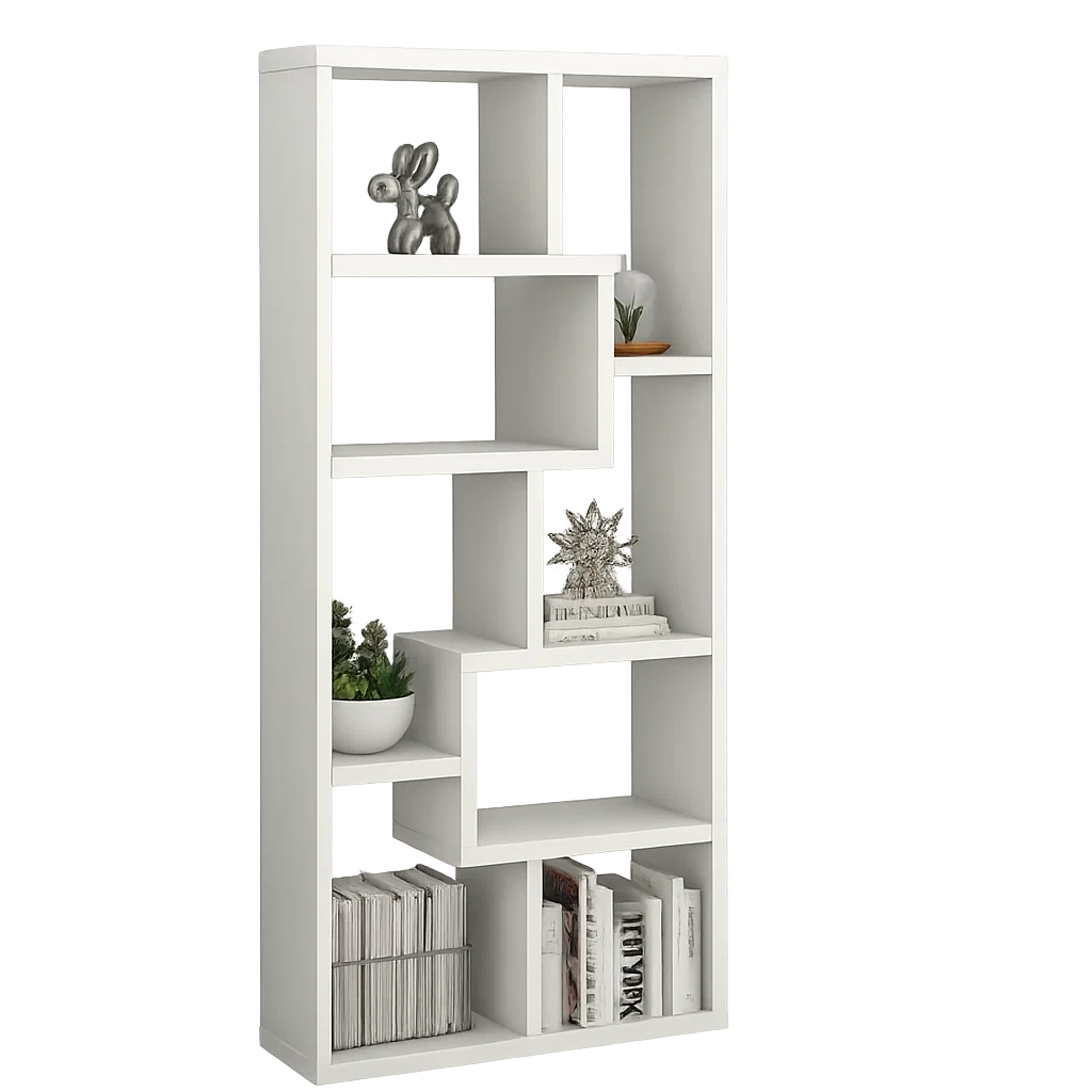 وحدة رف عرض – تصميم هندسي متعدد المستويات – CB81