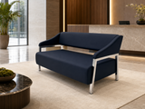 Lounge Sofa – Faux Leather, Pine Wood Frame & Legs – SF-199