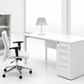 Employee Desk – 3 Drawers, 34mm Top, Side Drawer Unit 40×60cm – ED 33