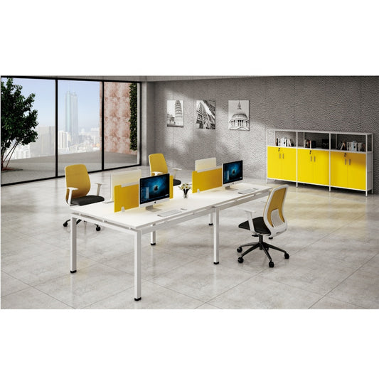 محطة عمل - مجموعة من 4 أشخاص، خشب MDF مغلف – WR16-140