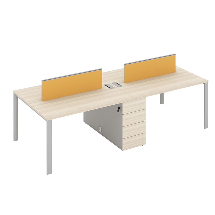 محطة عمل – مجموعة لأربعة أشخاص، خشب MDF مغلف – WR521-140
