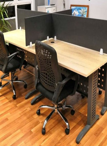 محطة عمل – مجموعة لأربعة أشخاص، خشب MDF مغلف – WR33-140