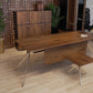 Executive Desk – Industrial Steel Frame & 25mm MDF Top – MD230