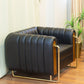 Lounge Sofa – Faux Leather & Solid Wood Frame – SF-102