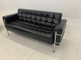 Lounge Sofa – Faux Leather & Solid Wood Frame – SF-120