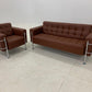 Lounge Sofa – Faux Leather & Solid Wood Frame – SF-120