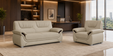 Lounge Sofa – Faux Leather, Pine Wood Frame & Legs – SF-200