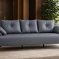 Lounge Sofa – Faux Leather, Pine Wood Frame & Legs – SF-303